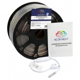 Лента светодиодная Neon-Night LED SMD 2835 4,8W/m 60LED/м, зеленая, 220В IP67 10x7мм 100м