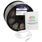 Лента светодиодная Neon-Night LED SMD 2835 4,8W/m 60LED/м, теплый белый, 220В IP67 10x7мм 100м