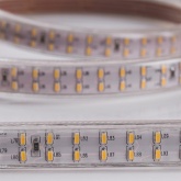 Лента светодиодная Neon-Night LED SMD 3014 19,2W/m 240LED/м, теплый белый, 220В IP67 6.5x15мм 100м