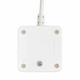 Удлинитель EKF Куб, 2х2Р+Е шторки, 2USB 2,4А + Туре С 3А , ночник, кабель 1,3м 1мм2