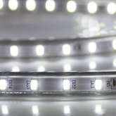 Лента светодиодная LED SMD 5730 19W/m 60LED/м, белая, 220В IP67 6,5x13мм 100м