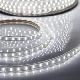Лента светодиодная LED SMD 5730 19W/m 60LED/м, белая, 220В IP67 6,5x13мм 100м