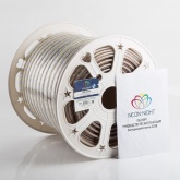 Лента светодиодная Neon-Night LED SMD 5730 7W/m 120LED/м, белая, 220В IP67 6,5x17мм 100м