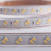 Лента светодиодная Neon-Night LED SMD 5730 7W/m 120LED/м, теплый белый, 220В IP67 6,5x17мм 100м
