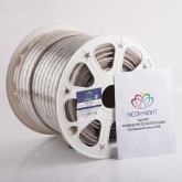 Лента светодиодная Neon-Night LED SMD 5730 7W/m 120LED/м, теплый белый, 220В IP67 6,5x17мм 100м