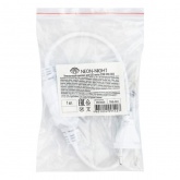 Установочный комплект для LED ленты 220В SMD 2835, до 100м (шнур питания 8А, заглушка, коннектор)