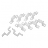 Монтажная клипса для LED ленты 220В, 6.5x15мм