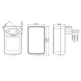 Светодиодная лента Gauss Smart Home Wi-Fi RGBW тип CCT+DIM 5 м