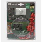 Умная подсветка TDM SMD2835-30LED/m-IP20-5В-2,4Вт-3000K (1м),датчик движ.и освещ.,акк.Li-Ion 1100мАч