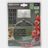 Умная подсветка TDM SMD2835-30LED/m-IP20-5В-2,4Вт-6000K (1м),датчик движ.и освещ.,акк. Li-Ion1100мАч