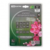 Комплект светодиодной ленты TDM SMD2835-60 LED/m 4,8W/m 6000K 12V IP65 (упаковка 5 метров) 24W