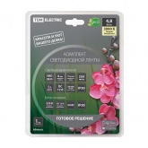 Комплект светодиодной ленты TDM SMD2835-60 LED/m 4,8W/m 3000K 12V IP20 (упаковка 5 метров) 24W