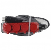 Удлинитель силовой ЭРА UK-4e-3x1,5-5m-IP44(KG) 4х2Р+Е каучук 5м КГ 3х1,5мм2 IP44 красный