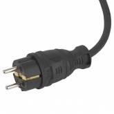 Удлинитель силовой ЭРА UK-4e-3x1,5-10m-IP44(KG) 4х2Р+Е каучук 10м КГ 3х1,5мм2 IP44 красный