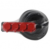 Удлинитель силовой ЭРА UK-4e-3x1,5-20m-IP44(KG) 4х2Р+Е каучук 20м КГ 3х1,5мм2 IP44 красный