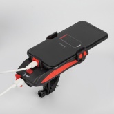 Фонарь светодиодный ЭРА VA-802 5Вт велосипедный аккумуляторный (powerbank сигнал держатель телефона)