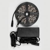 Светодиодная лента LS606 с драйвером 90W 60SMD(5050)/м 14.4W/м 12V RGB IP20 5000x10x2,32mm