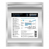 Лента светодиодная Gauss Elementary 5050/60-SMD 14.4W/m 12V DC IP20 холодный белый (упаковка 5м)