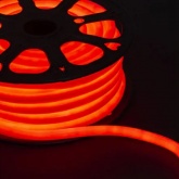Гибкий неон круглый TDM SMD2835-120 LED/м-220 В-6,5 Вт/м-IP67-красный (25м)