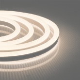 Светодиодная неоновая LED лента LS721 144SMD(2835)/м 12W/м 3000K (тепло-белый свет) 220V 50м IP67