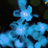 Светодиодное дерево Сакура, 864LED 110W 24V L1.5m крона 1.8m синий IP54 трансформатор в комплекте