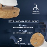 Интерьерный светильник Тукан Neon-Night USB с 3 режимами, теплый белый, Bluetooth, динамик,