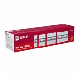 Автоматический выключатель EKF PROxima ВА 47-100 1P 125А (C) 10kA (автомат электрический)