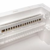 Щит распределительный встраиваемый EKF PROxima пластик ProfiBox 24+4 модуля (2х12) белый IP41