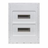 Щит распределительный встраиваемый EKF PROxima пластик ProfiBox 24+4 модуля (2х12) белый IP41