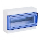 Щит распределительный навесной EKF Basic без задней стенки ЩРН-П-12 пластик прозрачная дверь IP21