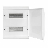 Щит распределительный накладной EKF Basic ЩРН-П-24 пластиковый 24 модуля (2х12) белая дверца IP41