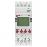 Таймер электронный недельный EKF ТЭ-80 1NO/NC 230B AC