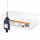 Концевой выключатель TDM ВККН-2106 М11-У2 пружинный рычаг (кошачий ус) 5А 1з+1р металич. корпус IP65
