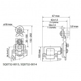 Выключатель путевой TDM ВП15K21Б-291-54У2.3 10А 660В IP54