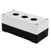 Корпус ИЭК КП103 для кнопок 3 места белый