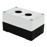 Корпус ИЭК КП102 для кнопок 2 места белый