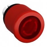Кнопка ABB MPMT3-11R ГРИБОК красная (корпус) с подсветкой с усиленной фиксацией 40мм отпускание пово