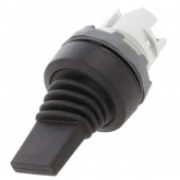 Переключатель-тумблер ABB MTS2-10B черный на 3 положения вертикального исполнения с возвратом в сред