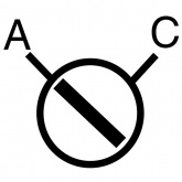 Переключатель ABB M2SS5-21G (длинная ручка) зеленый 2-х поз. с подсветкой (корпус) 90° с фиксацией