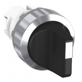 Переключатель ABB M2SS2-20B (короткая ручка) черный 2-х поз. (корпус) 90° с фиксацией