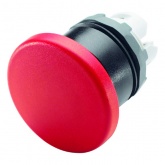 Кнопка ABB MPM1-10R ГРИБОК красная (только корпус) без фиксации 40мм