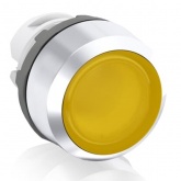 Кнопка ABB MP1-21Y желтая (только корпус) с подсветкой без фиксации