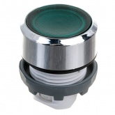 Кнопка ABB MP1-21G зеленая (только корпус) с подсветкой без фиксации