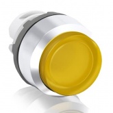 Кнопка ABB MP1-20Y желтая (только корпус) без подсветки без фиксации