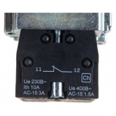 Переключатель ИЭК LAY5-BG45 на 2 положения с ключом без фиксации