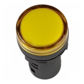 Лампа TDM AD-22DS(LED)матрица d22мм желтый 230В