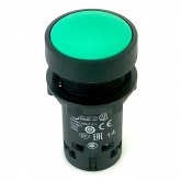 Кнопка Schneider Electric XB7NA35 c возвратом НО+НЗ 22мм зеленая