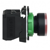 Кнопка Schneider Electric XB5AW34M5 c возвратом, с подсветкой 220-240В 22мм красная