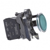 Кнопка Schneider Electric XB4BW33B5 c возвратом, с подсветкой 24В 22мм зеленая