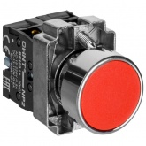Кнопка управления Chint NP2-EA41 без подсветки красная 1НО d22мм IP40